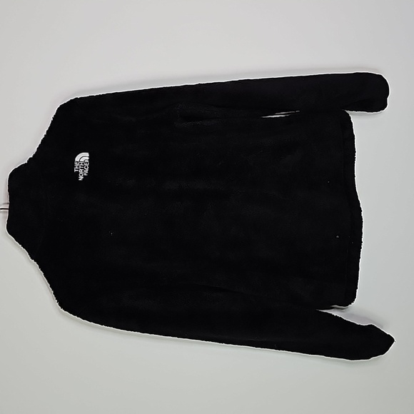 THE North Face xs black plush zip up jacket - Picture 4 of 8